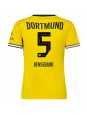 Ženski Nogometna dresi replika Borussia Dortmund Ramy Bensebaini #5 Domači 2026-27 Kratek rokav